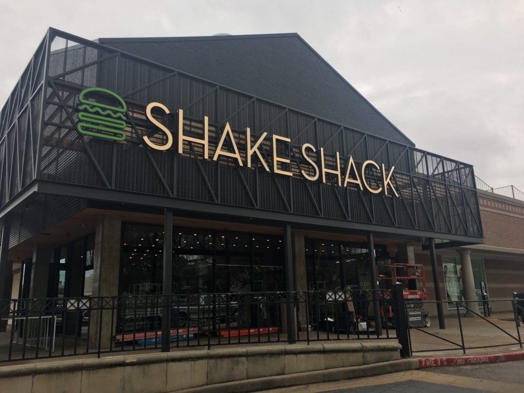 Shake Shack is coming to Rice Village on February 28th or March 1st, according to a company employee at The Galleria. 