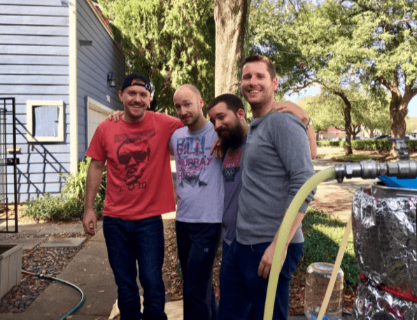 True Anomaly Founders Tom Ahlstrom, Ben Stahl, David Lantz, and Michael Duckworth. 
