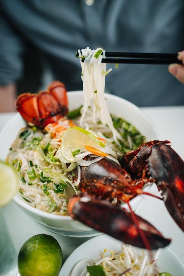 Lobster Pho at Lime Bar 