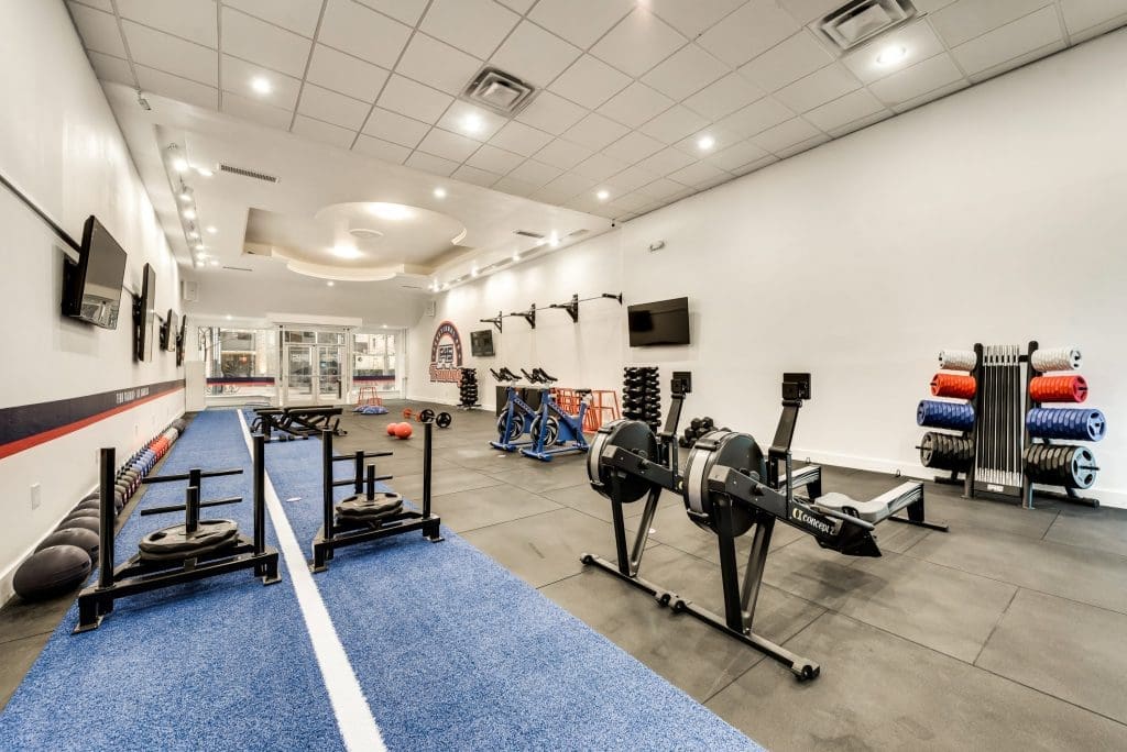 The studio is located on Main Street in Downtown Dallas. 