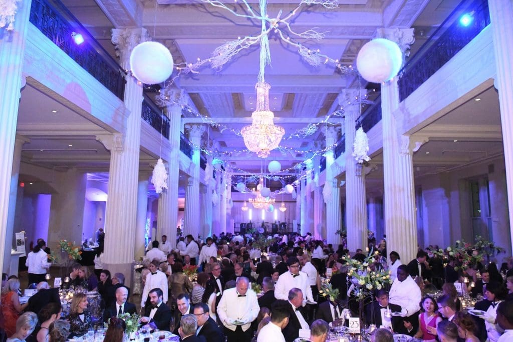 Decor at Stages Theatre Gala.