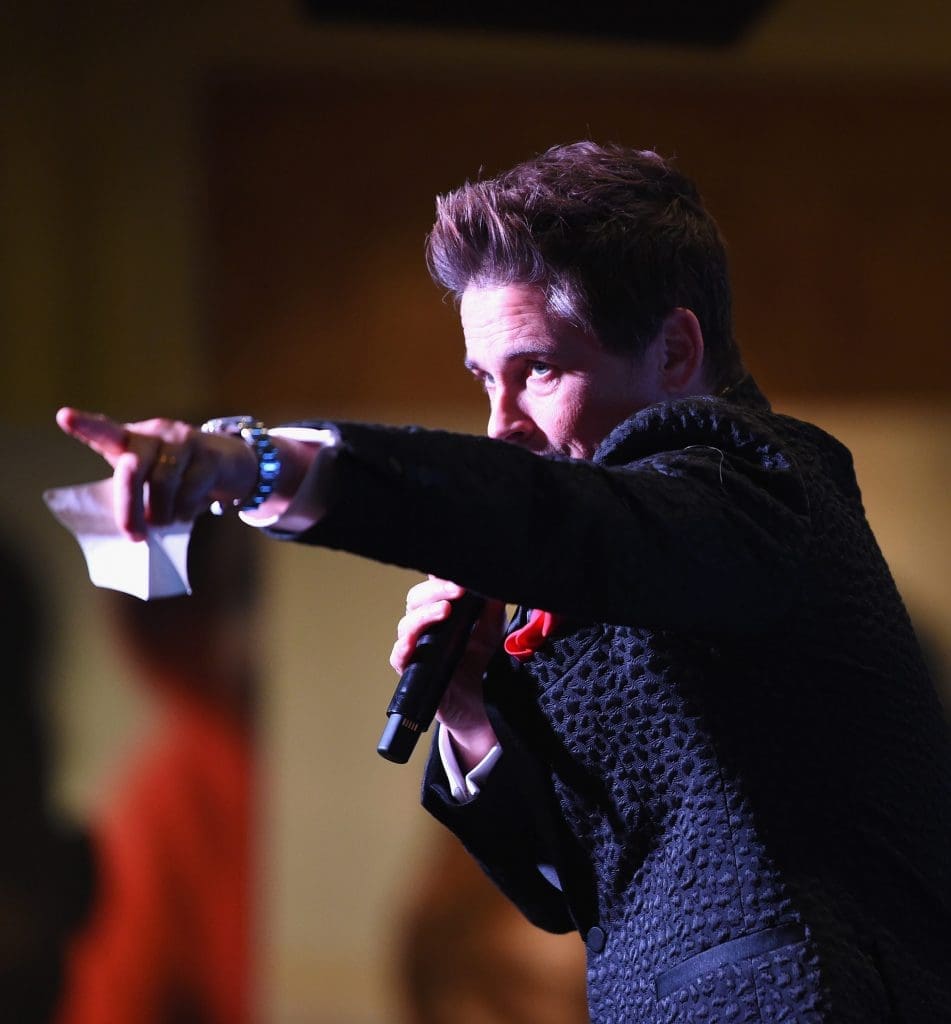 Honoree and Global Philanthropist Award recipient actor Rob Lowe