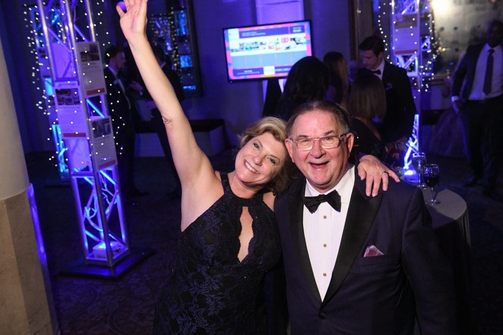 Alexis Rogers, Dale Konicek at Stages Theatre Gala.
