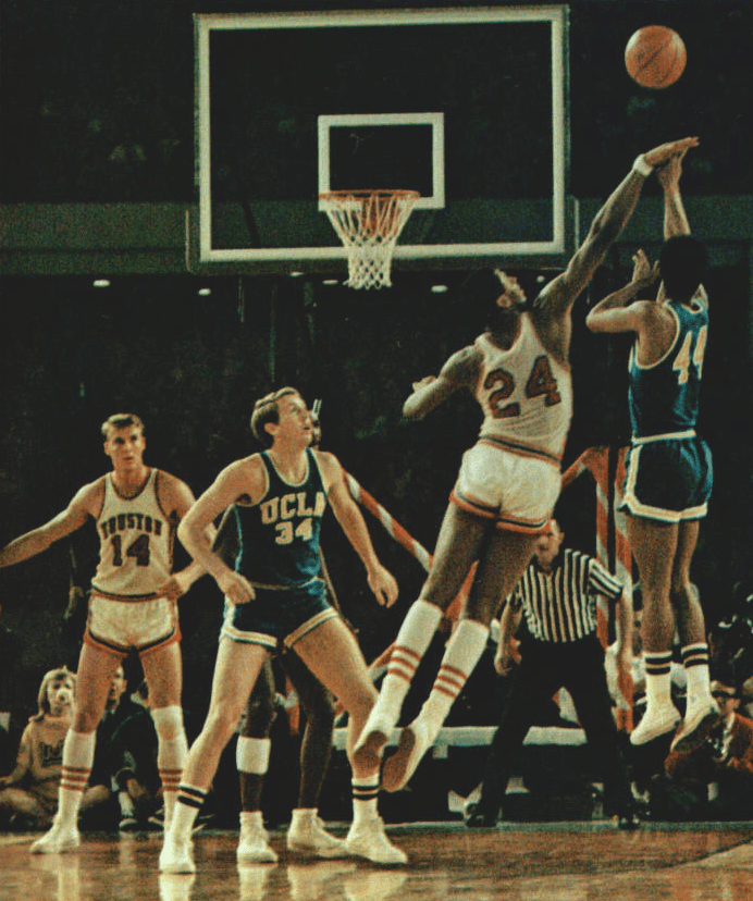 The Astrodome hosted University of Houston and UCLA in the 1968 Game of the Century.