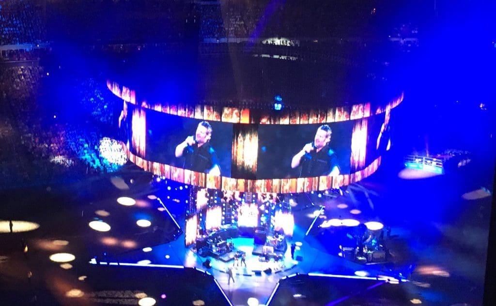 Blake Shelton played some of his greatest hits, like "Every Time I Hear that Song."