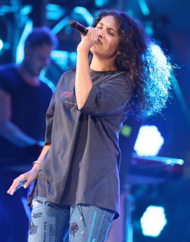 Alessia Cara kept her look simple (jeans and a T-shirt) and her message powerful at the Houston Rodeo.