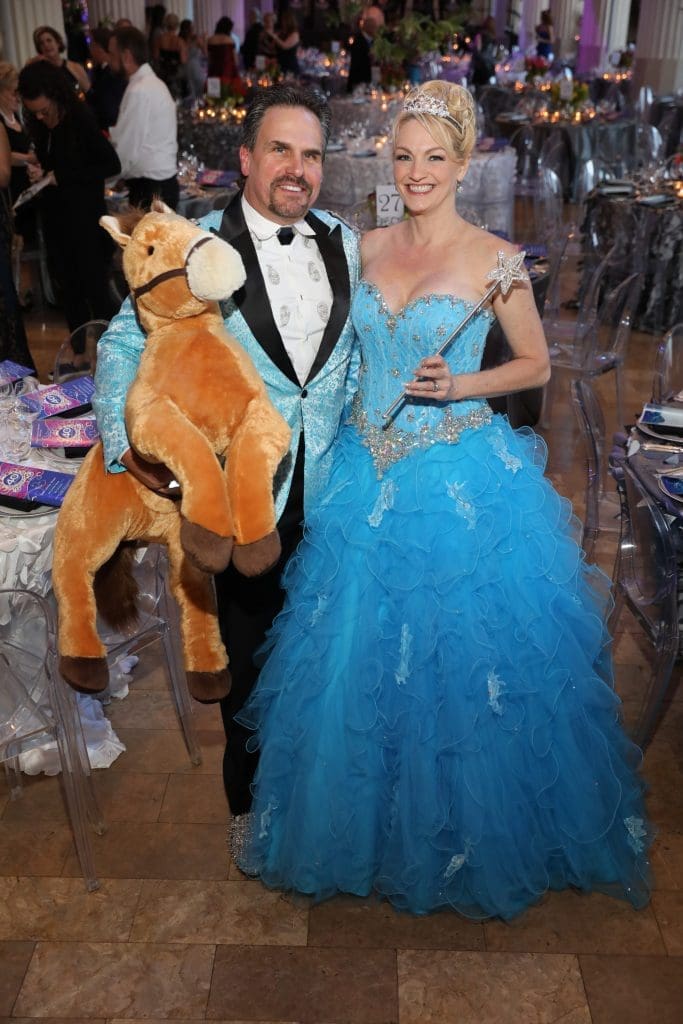 Duke and C.C. Ensell at Stages Theatre Gala.