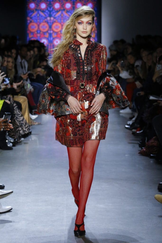 The Next Generation of Supermodels Have a Blast With Gigi Hadid at New York Fashion Week: Cindy Crawford’s Daughter Just Part of This Hippie Chic Show