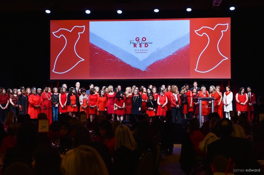 More than 75 heart survivors took to the stage to give a personal glimpse into the fight with cardiovascular disease.
