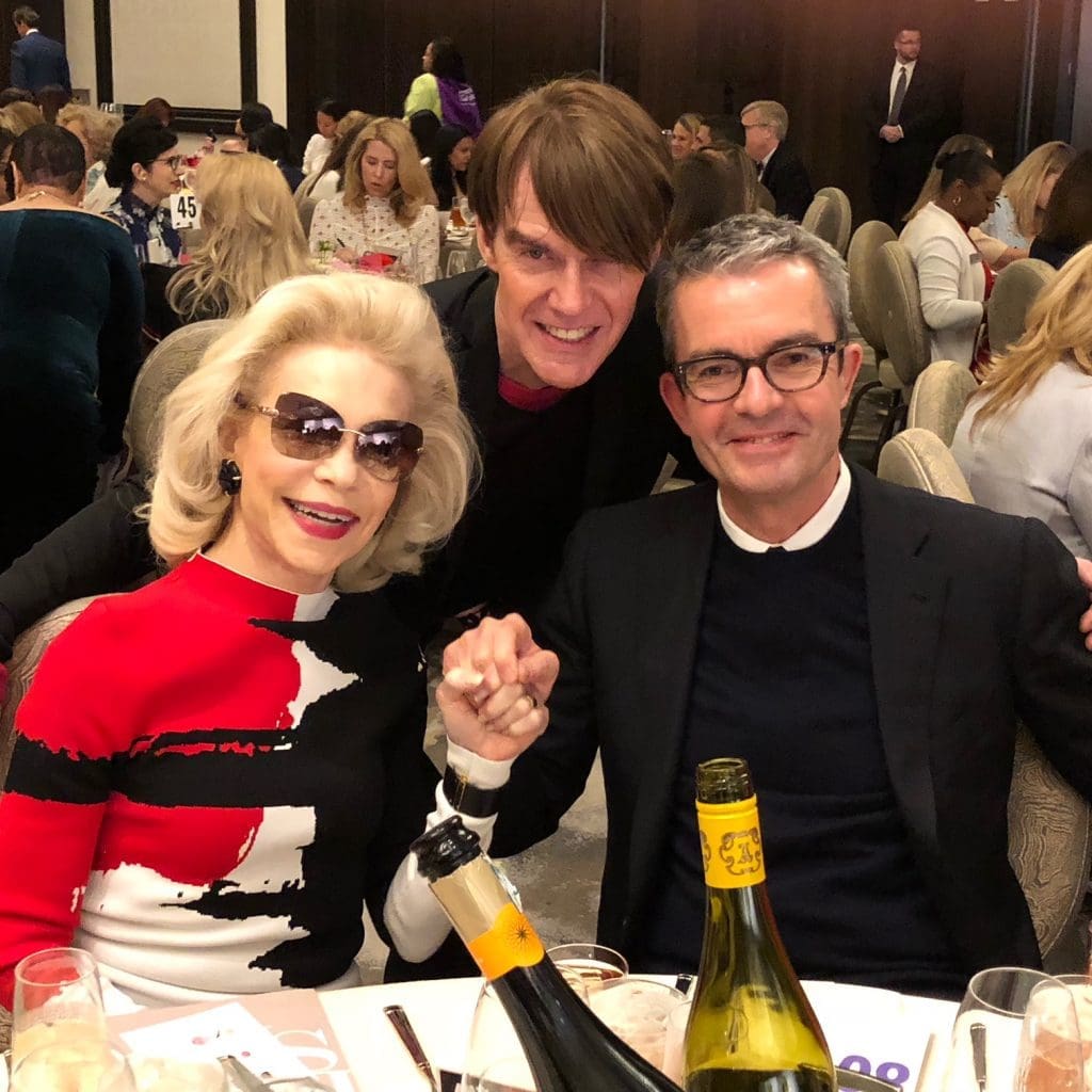 Lynn Wyatt, Ken Downing, Albert Kriemler
