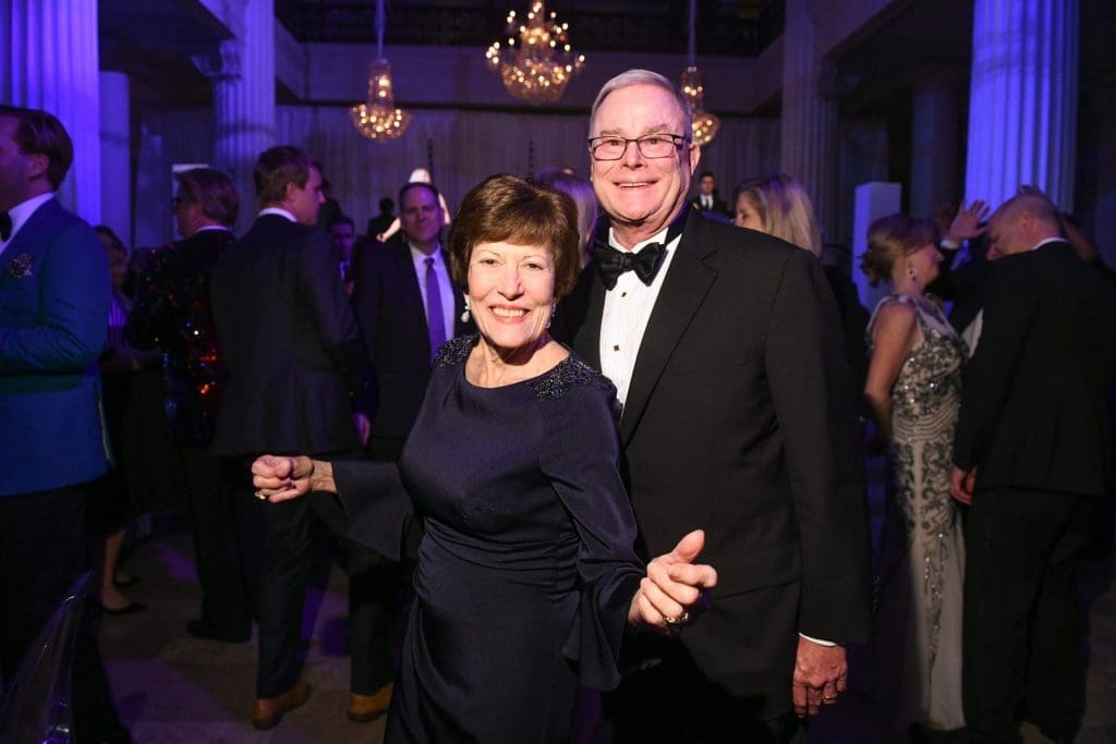 Judy and Jim Nicklos at Stages Theatre Gala.