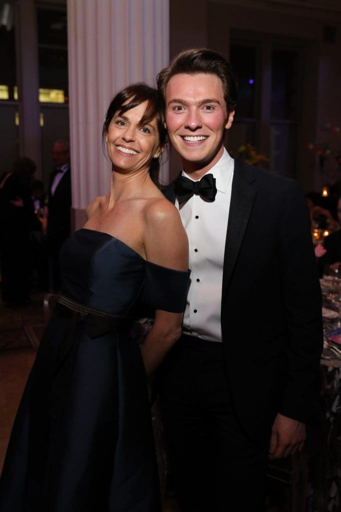 Marnie Greenwood an dWill Finnnorn at Stages Theatre Gala.