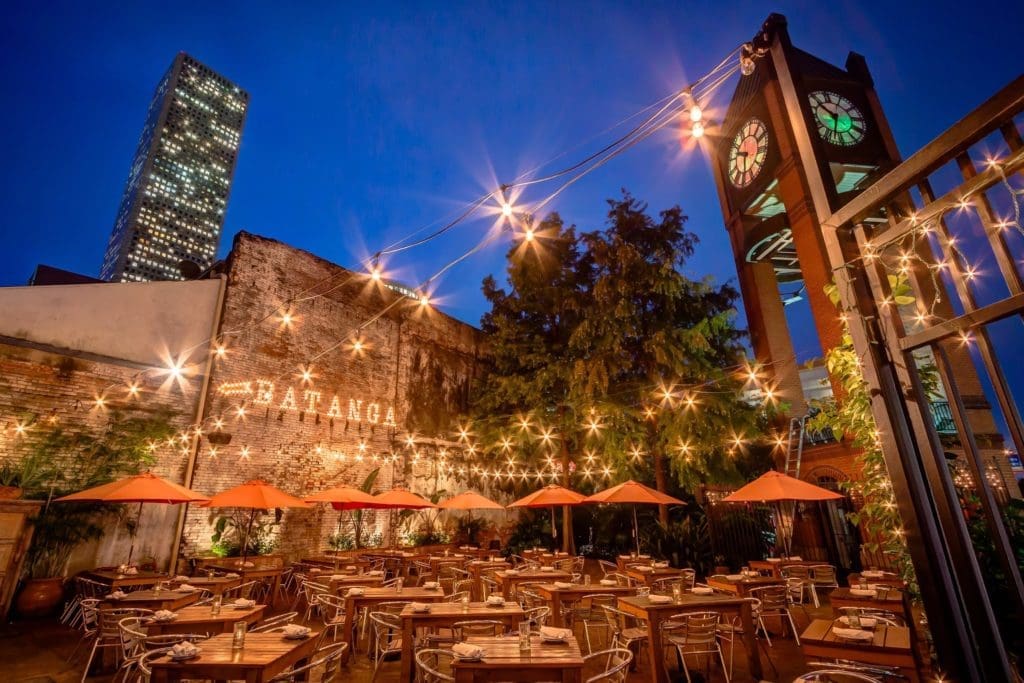 Batanga boasts the largest patio in Downtown Houston, but it feels like it's a world away.