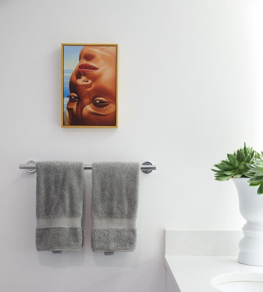 Marcel Wanders vase for Target, 2009. Richard Phillips’
"Der Bodensee" painting from a 2001 edition by Exhibition A.
