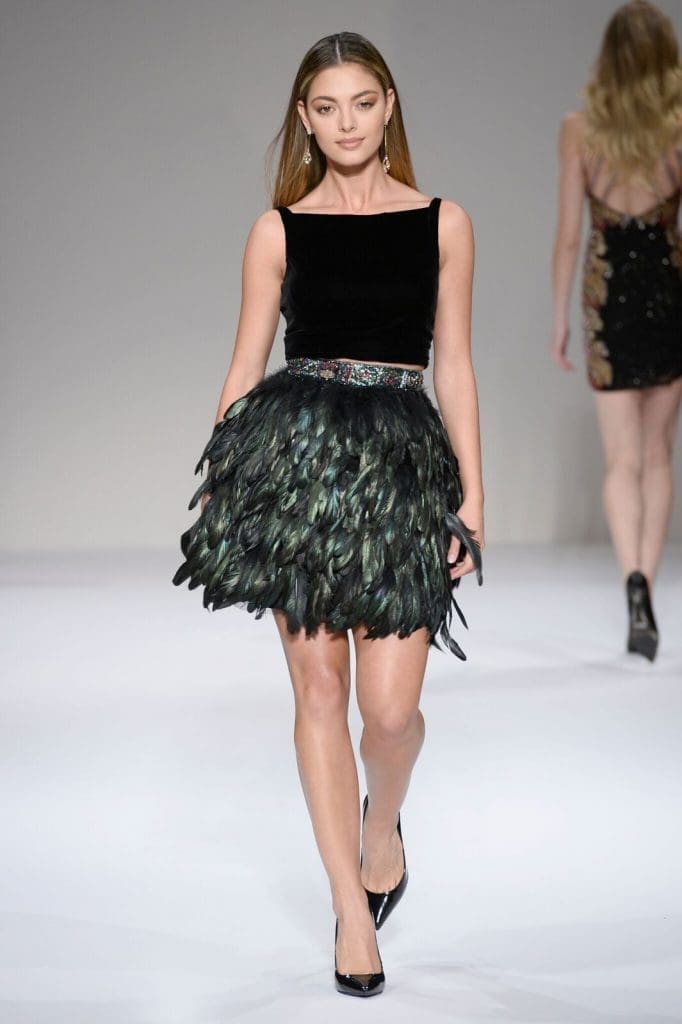Sherri Hill fall 2018 collection at New York Fashion Week
