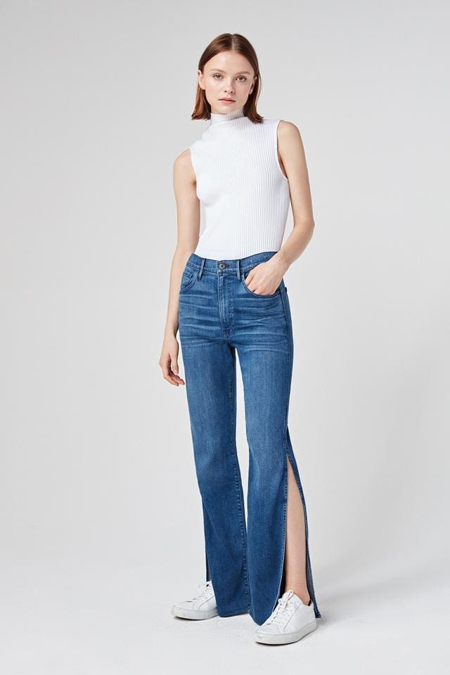 Shake up your jean game with a little slit leg action by 3x1.