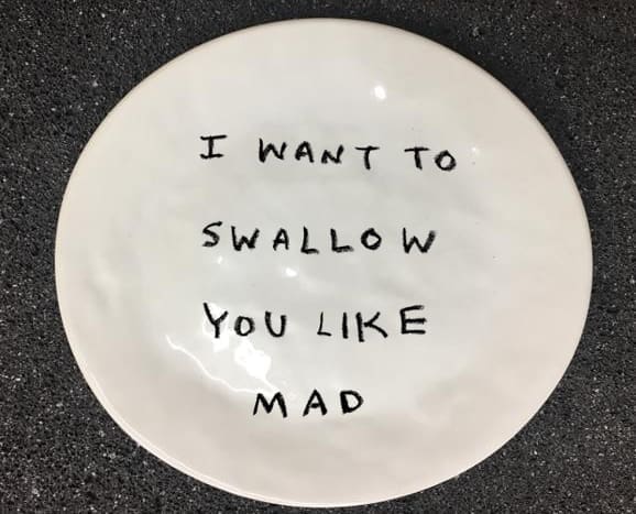 A limited edition set of plates by artist Pierre Krause will be available for purchase at the Nasher Store. 