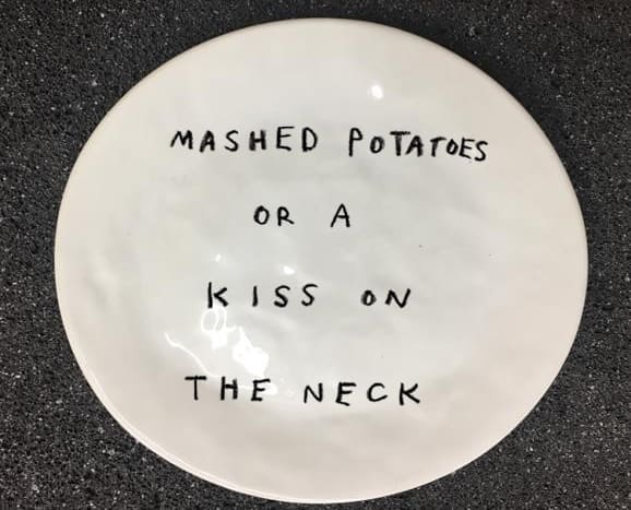 A limited edition set of plates by artist Pierre Krause will be available for purchase at the Nasher Store. 