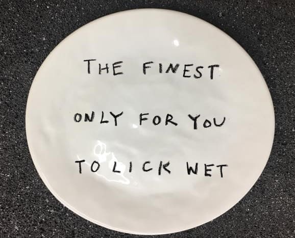 A limited edition set of plates by artist Pierre Krause will be available for purchase at the Nasher Store. 