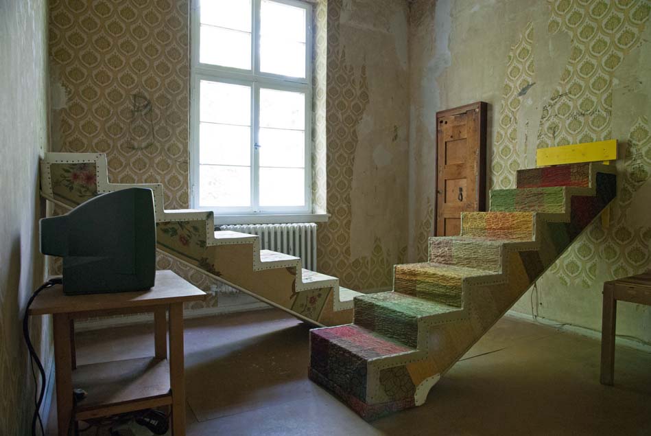 Theaster Gates, "12 Ballads for Huguenot House"; photo courtesy of Nasher Sculpture Center