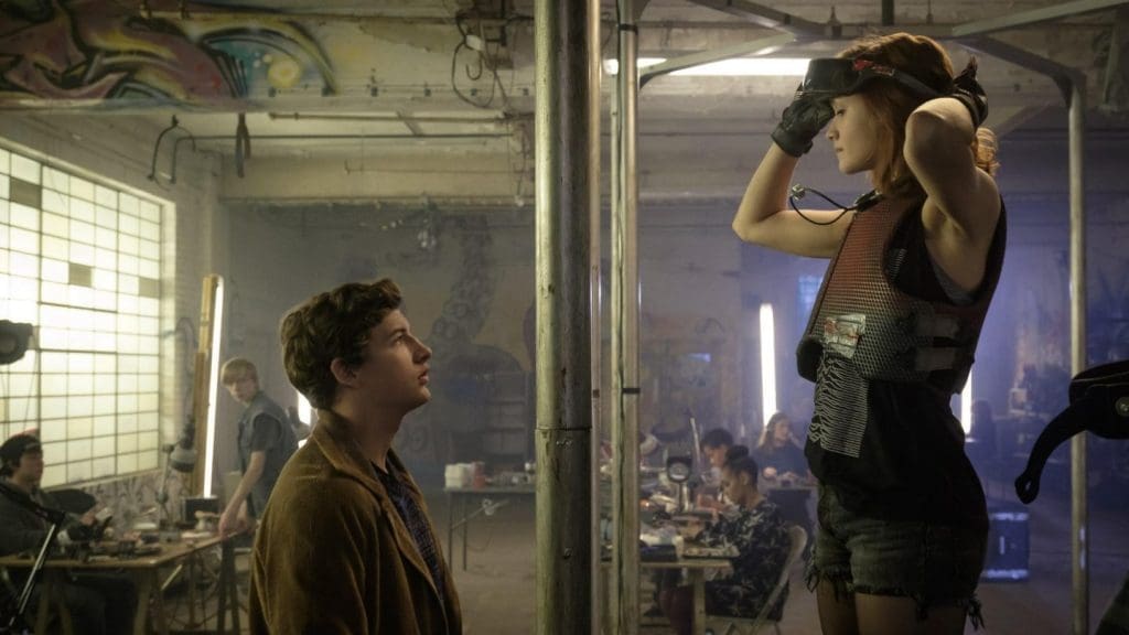 Steven Spielberg's latest film, Ready Player One, premiered Sunday night at the Paramount Theatre