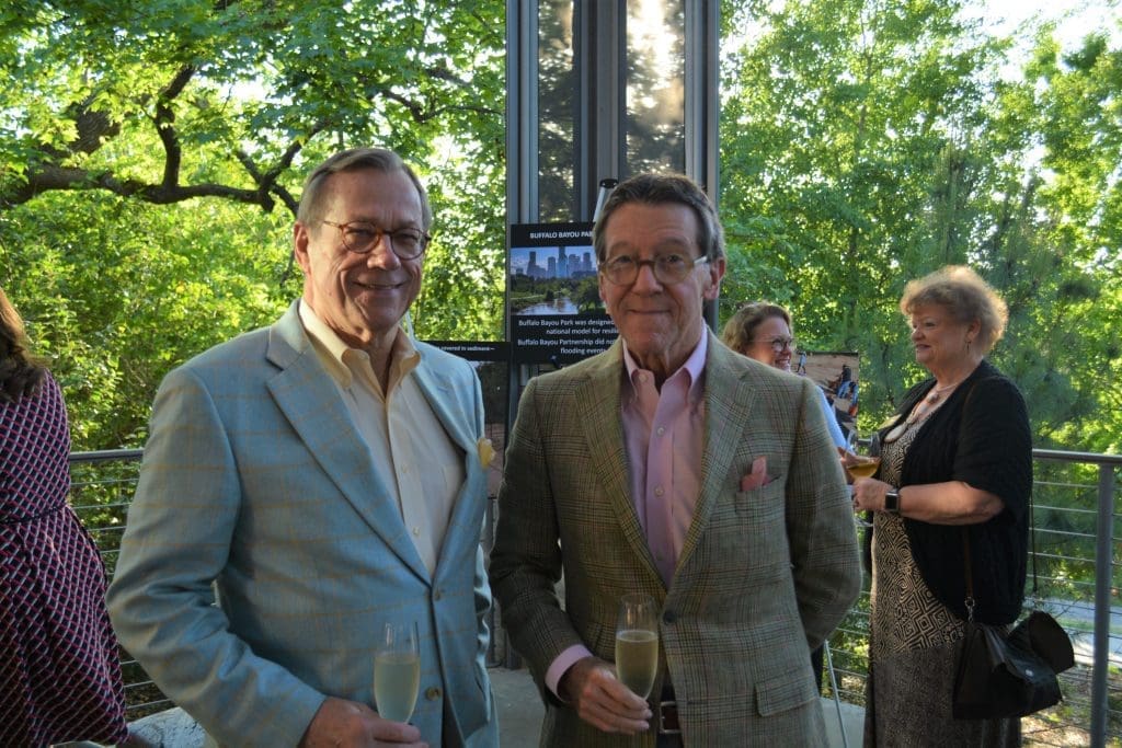 Buffalo Bayou Partnership dinner  at the Dunlavy