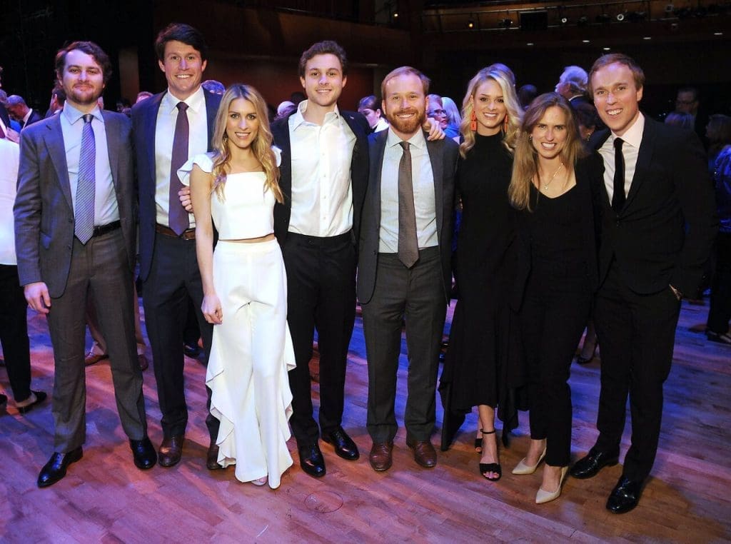 Alexander Andrews, Robbie Derrick, Lizzie Andrews, Pace Andrews, Pierce Bush, Sarahbeth Bush, Ashley Bush and Julian LeFevre (Photo by Dave Rossman.)