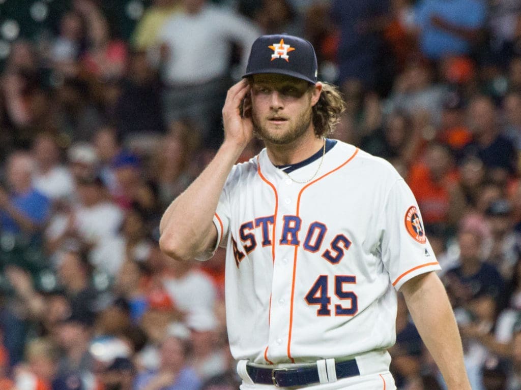 Gerrit Cole has been hearing plenty of cheers from the Minute Maid Park crowds.