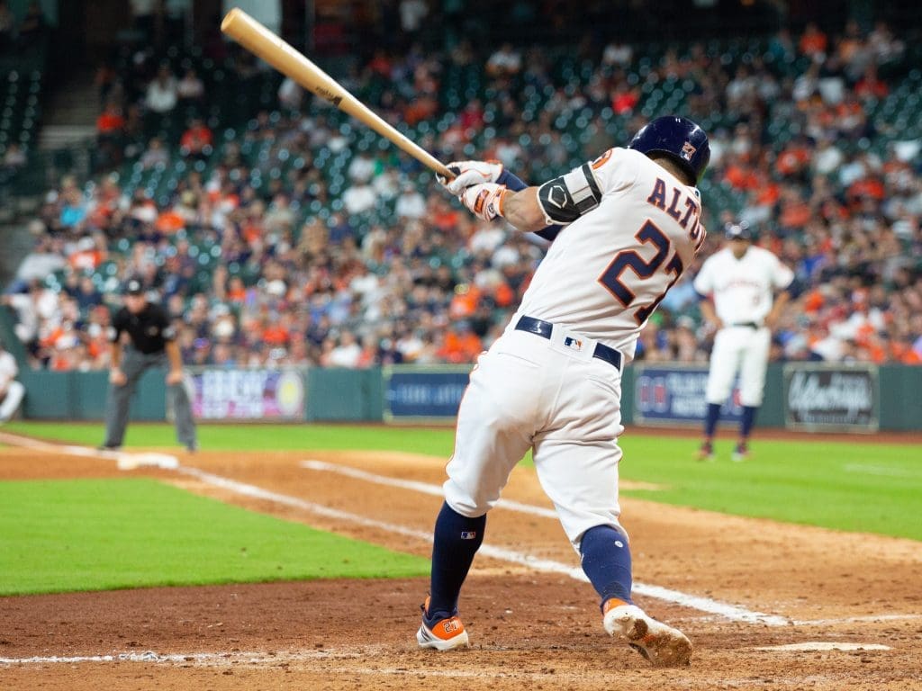 Jose Altuve powers the Houston Astros in so many ways. (Photo by F. Carter Smith.)
