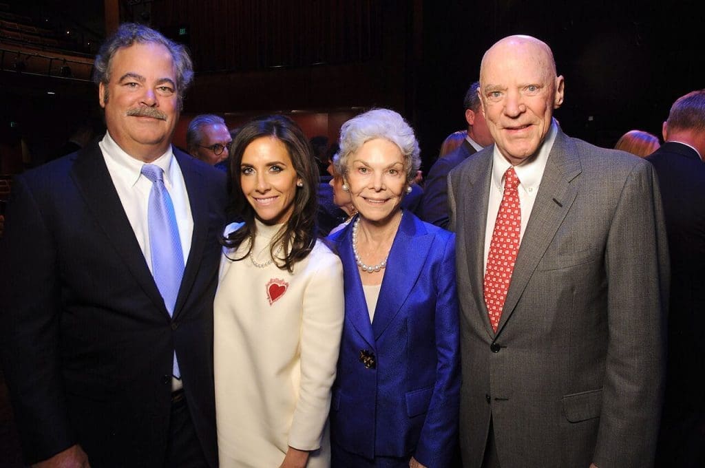 Cal, Hannah, Janice and Bob McNair (Photo by Dave Rossman.)