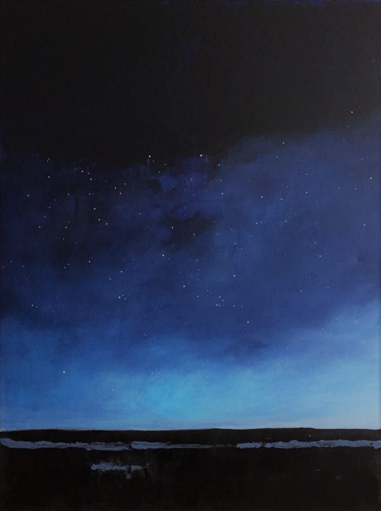 Chandana Paravastu's "Star Dust," 2017 (Summer Street, Studio 104)