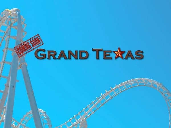 Is this the new AstroWorld? Grand Texas brings a massive new amusement park to the Houston area.