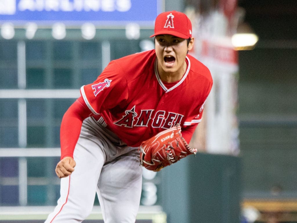 Shohei Ohtani threw eight pitches of 100 MPH or more against the Houston Astros.