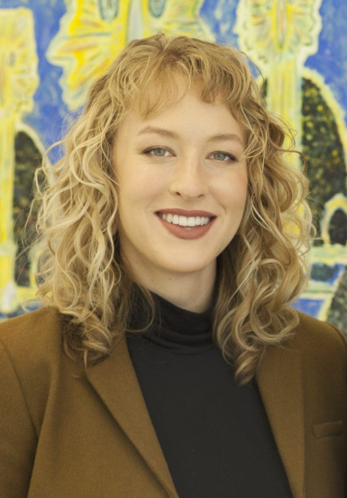 SMU grad and Magenta Plains' director Olivia Smith returned home to make her Dallas Art Fair debut. 