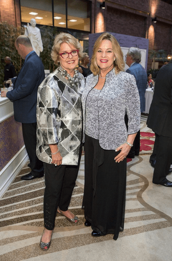 Carol Stabler, Janet Broyles; AWARE Affair 2017