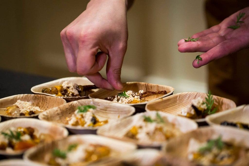 Chefs fly in from all over the country and even beyond. 