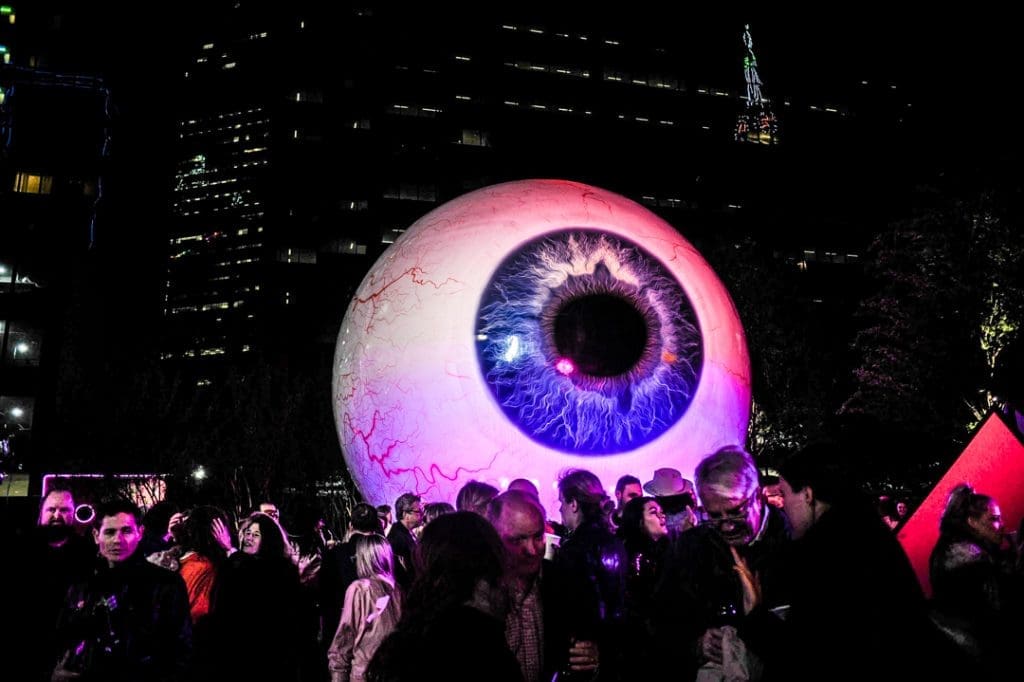 The Eye Lawn is a fun place for a concert.