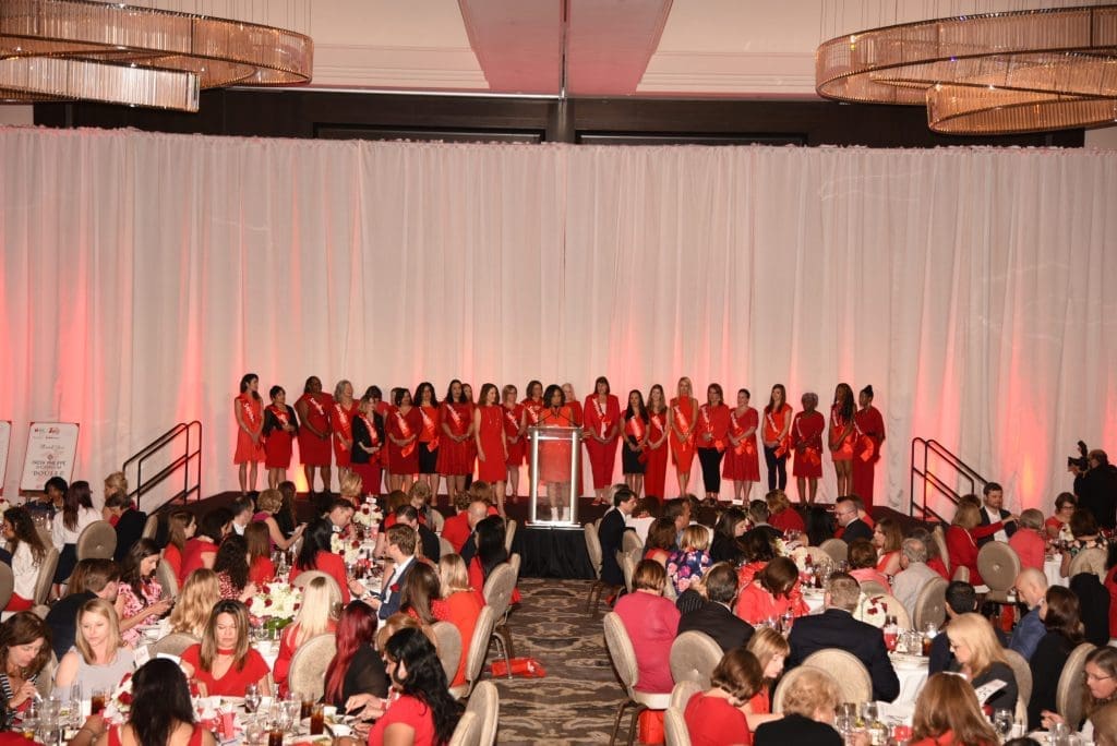 Houston American Heart Association Go Red for Women luncheon at the Post Oak Hotel
