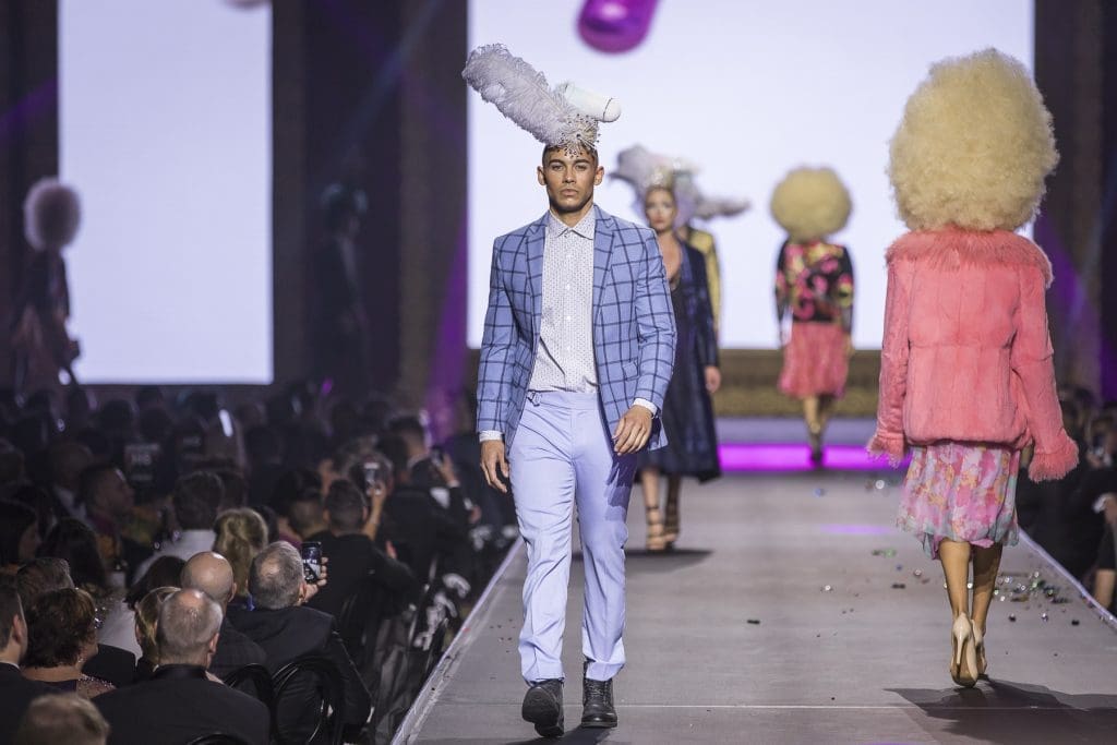 Models on the runway at DIFFA