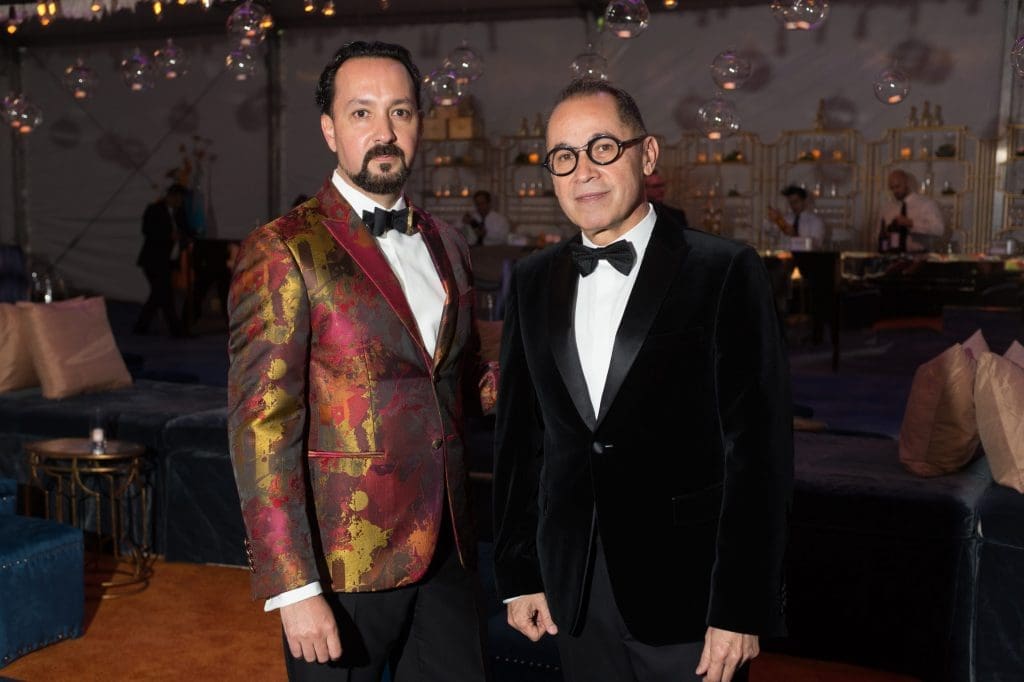 Carlos Gonzalez-Jaime and DMA Director Agustin Arteaga