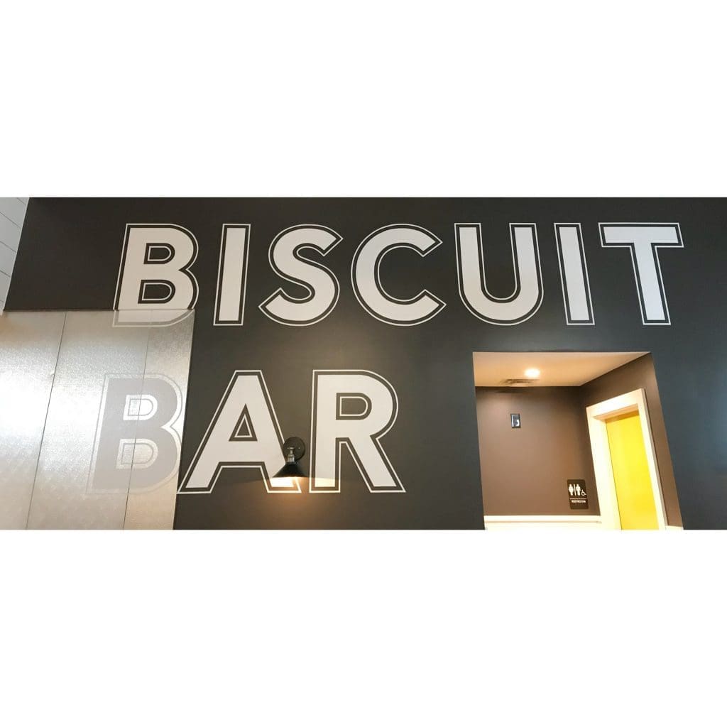 The Biscuit Bar couples homestyle Southern food with in-and-out service.