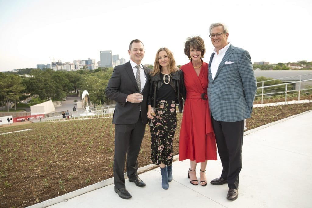 BBVA Compass Glassell School Roof Garden party