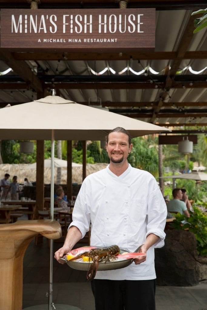 Mina's Fish House's fish sommelier can educate guests about the meat that makes up their delicious dishes. 