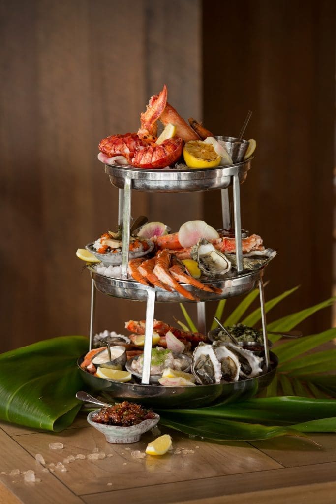 The Hawaiian Seafood Tower is a definite highlight. 