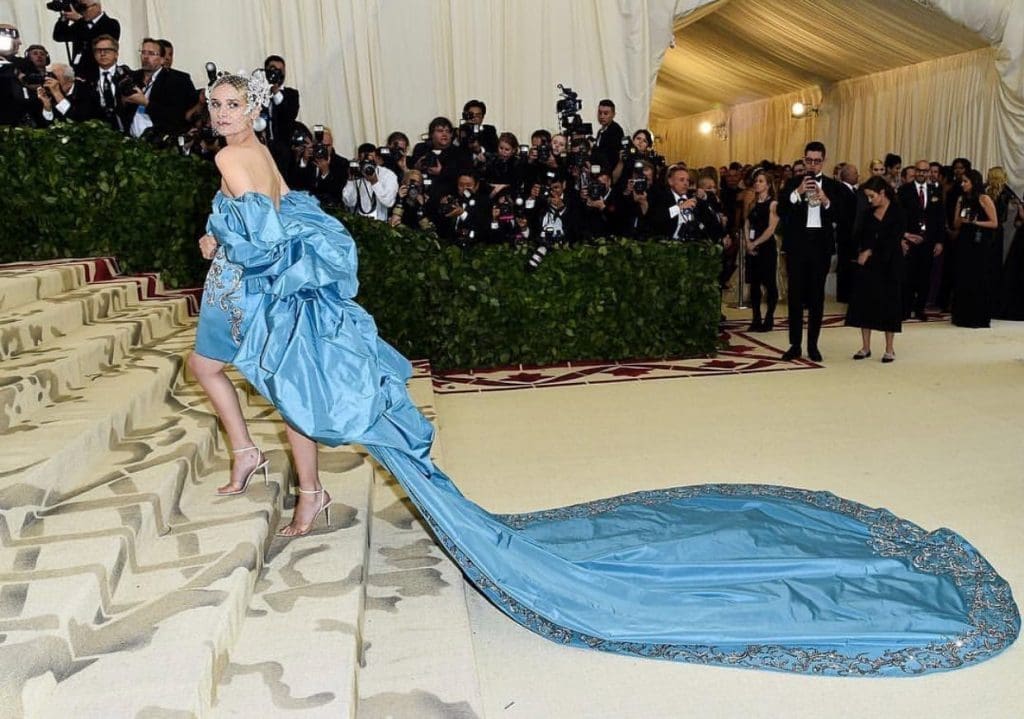 Diane Krueger at Met Gala.