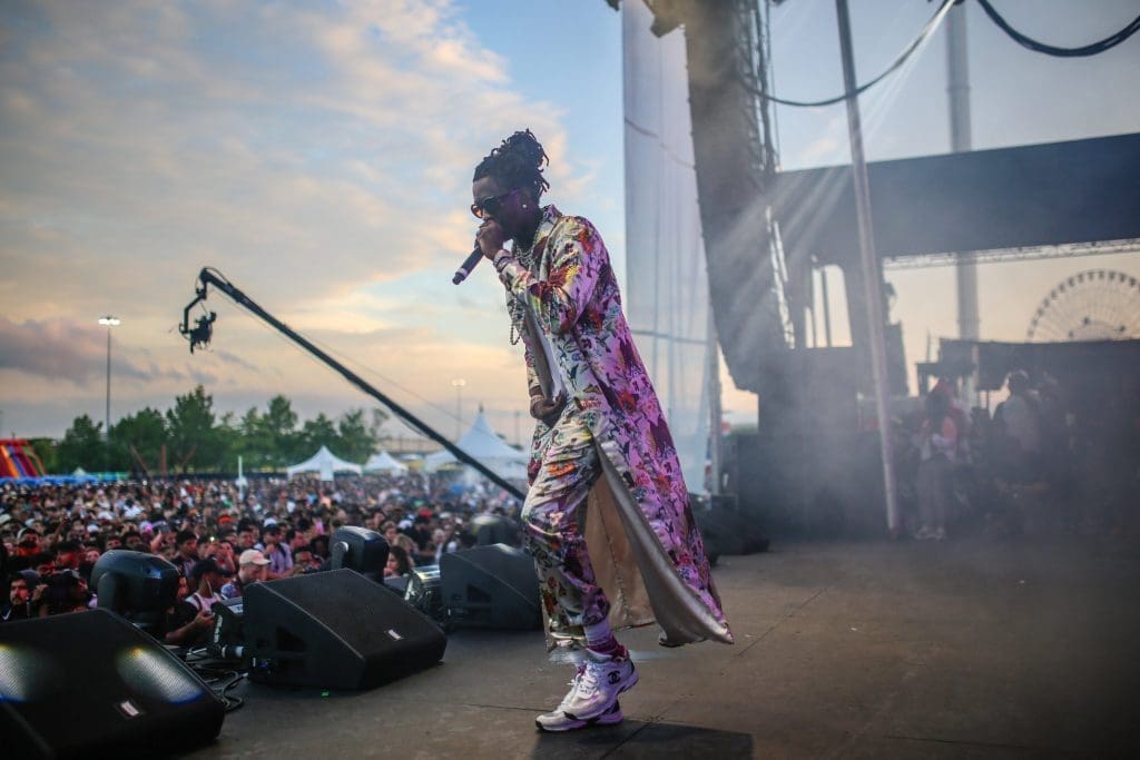 Young Thug at JMBLYA