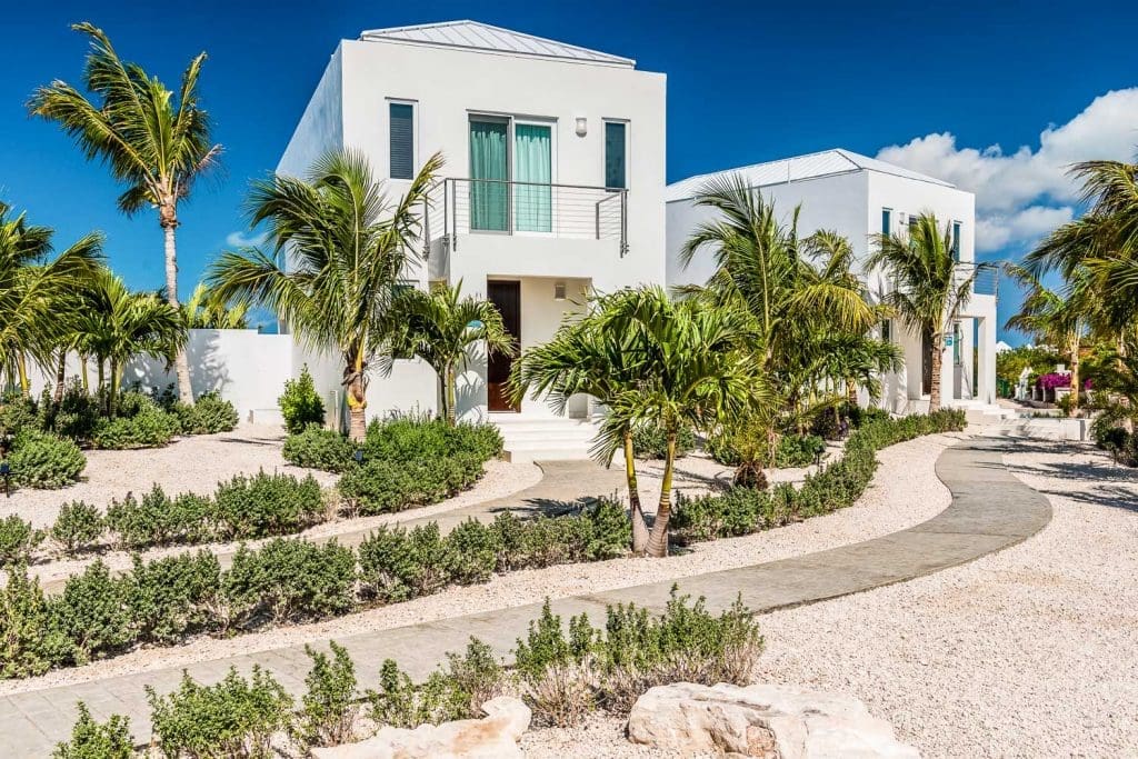 Villa Bari is steps away from the soft white sands of Turks & Caicos. 