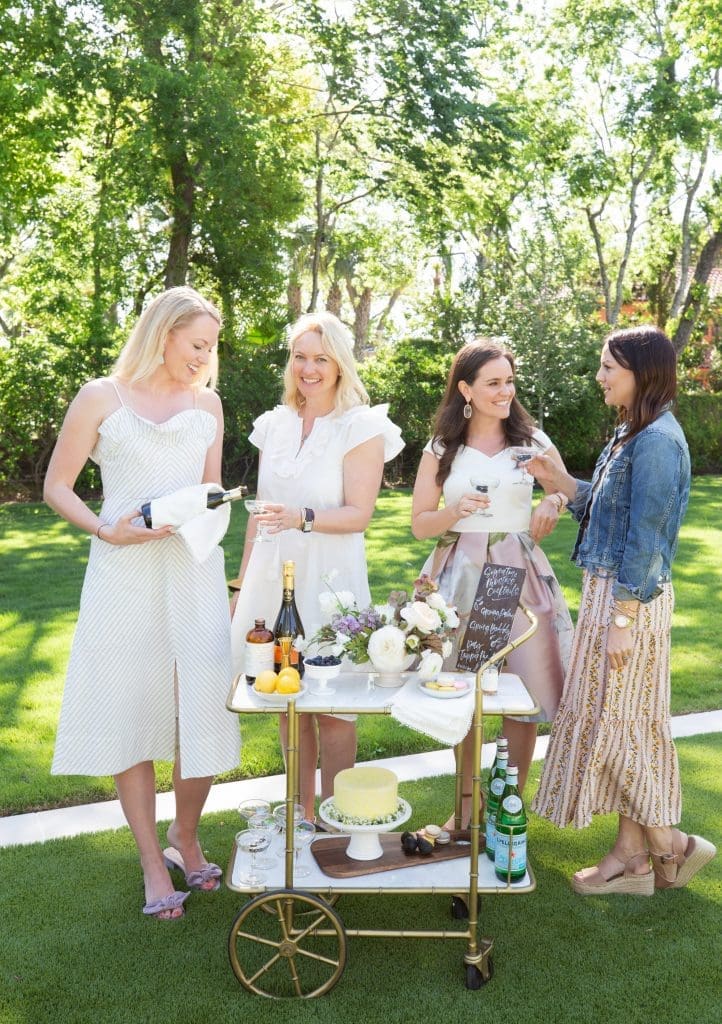 Lindsey Rose King, Marcia Smart, Marie Flanigan, and Caroline Harper Knapp.