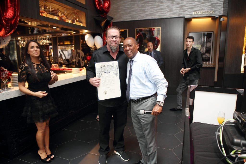 Jeff Bagwell's 50th birthday brunch at Potente