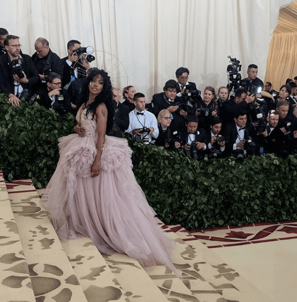 SZA at Met Gala.